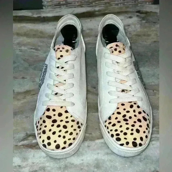 Women’s DOLCE VITA Zeph Mixed-Media Platform Sneakers - 100% Exclusive. Size 7.5 - Picture 4 of 10